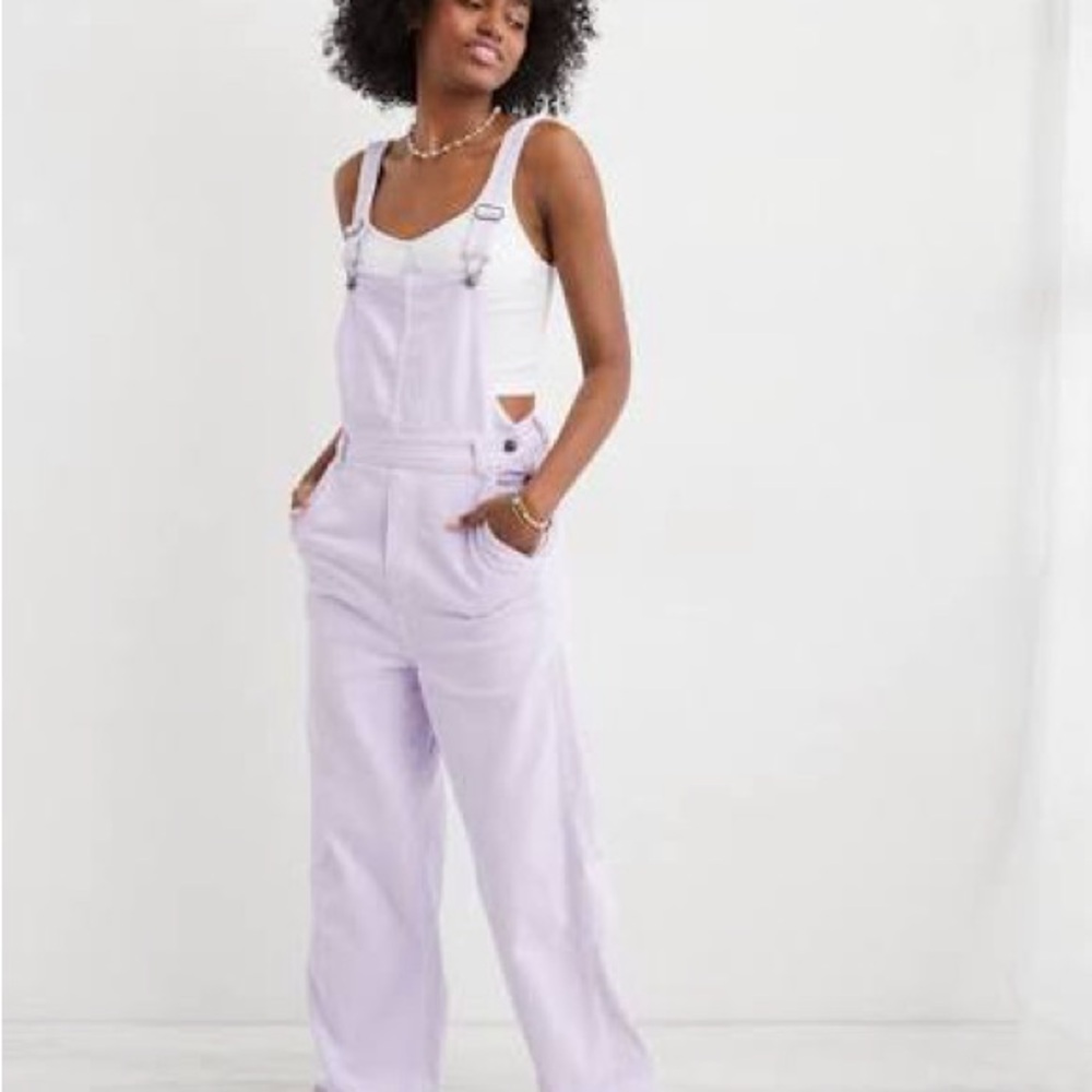 Aerie Light Purple Women's Overalls